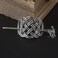 Viking Celtic Hair Clips Hairpins- Viking Hair Accessories Celtic Knot Hair Pins Antique Silver Hair Sticks Irish Hair Decor Accessories for Long Hair Jewelry Braids Hair Slide Clip