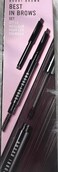 Bobbi Brown Best in Brows Set - Long-Wear Brow Pencil, Long-Wear Brow Pencil Refill Espresso and Natural Brow Shaper.