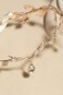 BABEYOND Crystal Leaf Wedding Diadem Headband Bridal Bridesmaid Forehead Band Rhinestone Bridal Tiara Crown (Rose Gold)