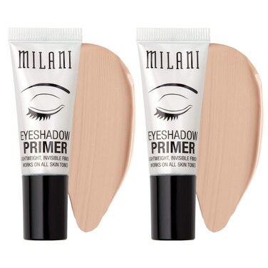 Milani Eyeshadow Primer - 2 Pack   Primer Face Makeup Eye Shadow Primer Base   Makeup Primer for Face   Vegan, Cruelty-Free, Made for Long-Lasting Wear   Use with Eye Shadow Palettes