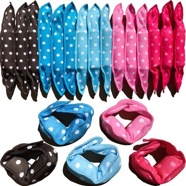 Aimin Hair Heatless Curlers, Soft Hair Curlers To Sleep In, Overnight Heatless Curls For Long Hair, No Heat Foam Curlers, Satin Sponge Rollers For Hair(40 pcs, neutral colour) &hellip;