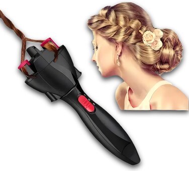 TwistEase Pro: Easy to Use Automated Hair Twisting Wizard for Flawless Twists   Intelligent DIY Hair Styling Machine   Quick, Stylish, and Effortless Hair Twisting Solution