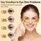 Under Eye Patches (36 Pairs) - 24K Gold Eye Masks Enriched with Abundant Collagen for Dark Circles, Puffy Eyes, Wrinkles - Gifts for Women Skin Care - Vegan &amp; USA Tested
