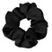 BETITETO Satin Scrunchies Cute Bobbles Ponytail Holder Vintage Hair Bands Ties for Women Girls (6 Pcs Satin Scrunchies - Black)