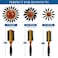 Professional Anti-Static Roller Hair Brush - Boar Bristle, Thermal Ceramic Barrel for Styling and Blow Drying - 14 Rows, For Medium to Long Hair - By Cantor