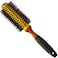 Professional Anti-Static Roller Hair Brush - Boar Bristle, Thermal Ceramic Barrel for Styling and Blow Drying - 14 Rows, For Medium to Long Hair - By Cantor