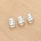 Hair Accessories 100 PCS Metal Braid Beads, Dreadlocks Beads Hair Jewelry Rings, Hair Decorations for Women, Adjustable Cuffs, Dreadlock Accessories, Silver