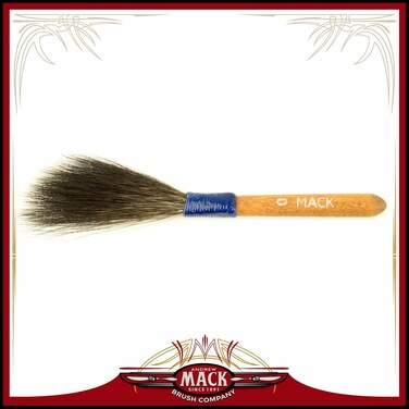 The Original Mack Sword Striping Size 0 Series 10 Blue Squirrel Hair Pinstriping Brush 1/4" Head Width