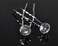 12 Pcs Transparent Crystal Rhinestones Hair Pins, Beautiful Hair Accessories for Every Occasion