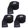 The Shave Factory Neck Strip, Disposable Barber Paper, 3 Rolls (Black, Protects Your Neck, Unisex, Natural, Fragrance Free, Hygienic Option for Barbers, Hairdressers, Salon Professionals)