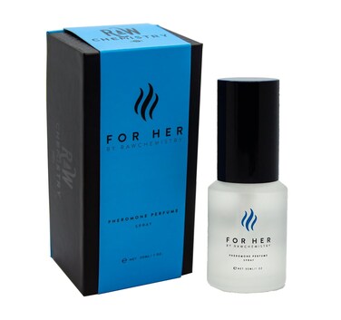 RawChemistry For Her A Pheromone Infused Perfume, for Her - Elegance, Extra Strength Formula 1 oz.