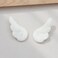 2 Pairs White and Pink Cute Angel wings Hair Clips, Non Slip Hair Barrettes, Plush Barrettes, Hair cosplay accessories, kawaii Accessories for Halloween, Christmas, Daily Wear