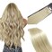 Invisible Tape In Seamless Remy Human Hair Extensions 20 Pcs X 18" inches (#60A Lightest Ash Blonde)