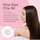 MILANO COLLECTION WiGrip Comfort Band with 9 Pack Nylon Wig Cap Liners Combo, Non-Slip Velvet Wig Grip Band &amp; 9 Elastic Caps, Adjustable, One Size Fits All, Black
