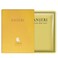 1 BOX NEW Anjeri Gold Facial Mask Moisturizing Silk Silver Facial Mask, Deep Hydrates Soothes Skin &amp; Improve Fine Lines, Nourishing &amp; Firming Facial Mask, 35 ml* 10 Piece (Golden)