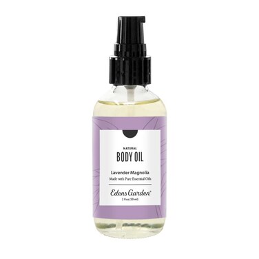 Edens Garden Lavender Magnolia Body &amp; Bath Oil &ndash; Feminine Floral Blend with Pure Essential Oils &amp; Vitamin E for Moisturizing Dry Skin &ndash; After Shower Scented Oil for Women&rsquo;s Skin Care, 2 fl oz (59 ml)