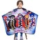 DOKKIA KIDS Barber Cape Haircut Hair Cutting Children Toddler Boys Girls Hairdressing Salon Styling Cloth Apron Cover Gown 40&times;50
