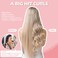 Heatless Curling Rod Headband, 70" Long, Soft Velour Hair Curlers for Medium Long Hair, Overnight Hair Rollers Set for Heatless Curls, Lazy Hair Curlers to Sleep In, 15 Pcs