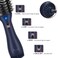 One Step Hair Dryer &amp; Volumizing Brush, Aima Beauty Hair Styling Tool - Ceramic Straightener, Curler, Hot Air Styler &amp; Ionic Salon Brush, Prussian Blue