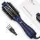 One Step Hair Dryer &amp; Volumizing Brush, Aima Beauty Hair Styling Tool - Ceramic Straightener, Curler, Hot Air Styler &amp; Ionic Salon Brush, Prussian Blue