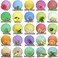Natural Bath Bombs Gift Set for Women and Men. 50 Essential Oil Bath Bombs with Organic &amp; Moisturizing Pure Goodness.