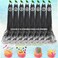 self-tanners Crochet Braids for Black Women-18 Inches 8 Packs Goddess Box Braids,Ombre Gray Soft Pre Looped Braided Synthetic Hair Extensions with Curly Wavy Ends(18"-8 Packs,Tgray)