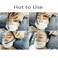 Eyebrow Mapper with Strings, String/symetric brow drawing marking ruler, Microblading Line Marker Ruler Eyebrow Tattoo Measuring Tool With 10pcs Thread Lines for Eyebrow Mapper (Silver)