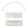 Eyebrow Mapper with Strings, String/symetric brow drawing marking ruler, Microblading Line Marker Ruler Eyebrow Tattoo Measuring Tool With 10pcs Thread Lines for Eyebrow Mapper (Silver)