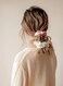 10 PACK Scrunchies for Bridesmaids, Proposal Gifts, Elastics Hair Ties, Bachelorette Party Favors (To Have and To Hold Your Hair Back) RoseGold