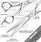 High-end Professional Extremely Very Sharp Barber Hair Cutting Scissors Hairdresser Shears For Hair 6.3 Inch Haircut Scissor Made Of 440C Stainless Steel For Hairdressing Salon and Home Use
