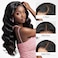 FLYBAO 24inch Glueless Wigs Human Hair Pre Plucked Pre Cut 230% Density Closure Wigs Human Hair 5x6 Body Wave HD Lace Front Wigs Human Hair 12A Lace Frontal Wig Bleached Knots Natural Hairline