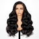 FLYBAO 24inch Glueless Wigs Human Hair Pre Plucked Pre Cut 230% Density Closure Wigs Human Hair 5x6 Body Wave HD Lace Front Wigs Human Hair 12A Lace Frontal Wig Bleached Knots Natural Hairline