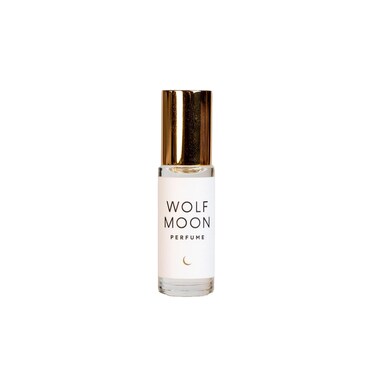 Mini Perfume Oil - Aromatherapy Fragrance Body Oil for Women Parfum Travel Size Long Lasting Essential Oil Notes of Amber &amp; Vanilla 5ml (Wolf Moon)
