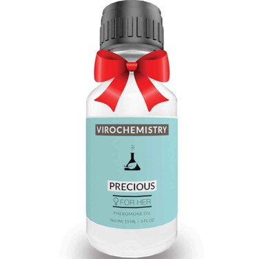 Pheromones For Women (PRECIOUS) - Elegant, Ultra Strength Organic Fragrance Body Perfume Oil 15mL Concentrate [Human Grade Pheromones to Attract Men]