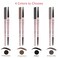 Eyebrow Pencils 2-Pack, Professional Brow Pencil Dual Tips Retractable Waterproof Natural Eye Brows Makeup, Dark Brown