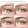 Eyebrow Pencils 2-Pack, Professional Brow Pencil Dual Tips Retractable Waterproof Natural Eye Brows Makeup, Khaki Brown