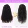 250% Density 13X6 30 Inch Deep Wave Lace Front Wigs Human Hair Curly Human Hair Wig Wet and Wavy HD Lace Front Wig Human Hair Pre Plucked Frontal Wigs Human Hair