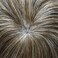 Men's Hair Replacement System - Full Poly Thin Skin Toupee, All PU Hairpiece for Men - Human Hair Piece, Grey, White, Black, Brown, Blonde (8x10, MEDIUM BROWN 4#)