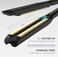 Hair Straightener, janelove 4X 0.5&lsquo;&rsquo;Titanium Flat Iron-2x Higher Efficiency, Straightener Flat Iron with Heat Resistant Silicone Mat, 10 Million Negative lons Hair Care, Dual Voltage &amp; LCD Display