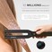 Hair Straightener, janelove 4X 0.5&lsquo;&rsquo;Titanium Flat Iron-2x Higher Efficiency, Straightener Flat Iron with Heat Resistant Silicone Mat, 10 Million Negative lons Hair Care, Dual Voltage &amp; LCD Display