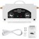 High Temperature Sterilizer Autoclave Machine Nail Tool Sterilizer Dry Heat Sterilizer Machine 300W 1.5L Manicure Pedicure SPA Salon-Tattoo Manicure for Beauty Nail Metal Tools