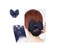 HLLMX 2 PCS Elastic Bowknot Decor Snood Net Barrette Hair Clip Hair Snood Net Barrette Mesh Clip for Lady Women Dance Office