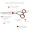 Professional 6.0-inch Shears Cutting &amp;Thinning Scissors Kit Convex Edge Hairdressing Scissors Set 440C Steel Stainless Japanese Process with Free Fine Orange Leather Case