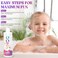 OOZE Vanila Frosting Bubble Bath for Kids (473ml) - Cruelty-Free Formula w/Sweet Vanilla Scent &ndash; Paraben-Free Kids Bubble Bath &ndash; Made in The USA