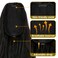 Ponytail Extension 24'' Long Wavy Drawstring Pony Tails Hair Extension Ponytail Dark Brown Synthetic Hairpiece for Women