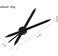 Brow Measuring Tool for Mapping, Stainless Steel Compass Eyebrow Ruler for Microblading Eyeliner Semi Permanent Makeup (Golden)