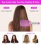 Detangling Brush Boar Bristle Hairbrush for Adult &amp; Kids Wet or Dry Hair - KTKUDY Detangler Hair brush Getting Knots Out without Pain - Adds Shine and Makes Hair Healthier Purple