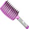 Detangling Brush Boar Bristle Hairbrush for Adult &amp; Kids Wet or Dry Hair - KTKUDY Detangler Hair brush Getting Knots Out without Pain - Adds Shine and Makes Hair Healthier Purple