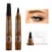 Liquid Eyebrow Pen, Waterproof Microblading Eyebrow Pencil with a Micro-Fork Tip Applicator, Creates Natural Looking Brows Effortlessly