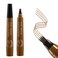 Liquid Eyebrow Pen, Waterproof Microblading Eyebrow Pencil with a Micro-Fork Tip Applicator, Creates Natural Looking Brows Effortlessly